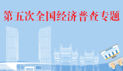 第五次經(jīng)濟(jì)普查